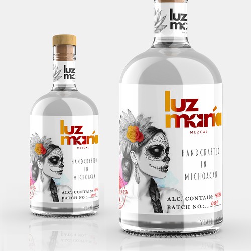 mezcal label design