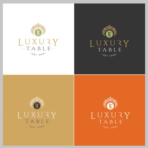 logo design - luxury Table