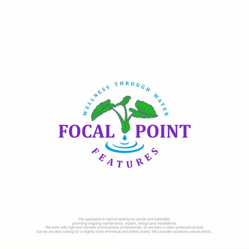 Focal Point Features logo design