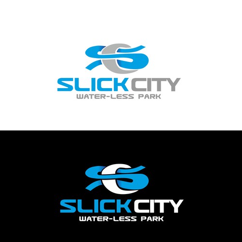 logo concept for water-less park