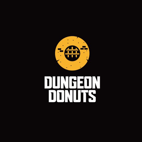 Logo for donut shop