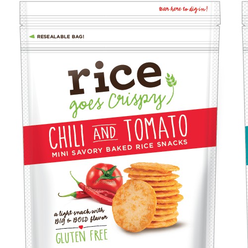 Rice Crisp Snack Packaging