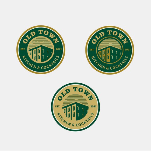 Logo concept for Old Town Restaurant