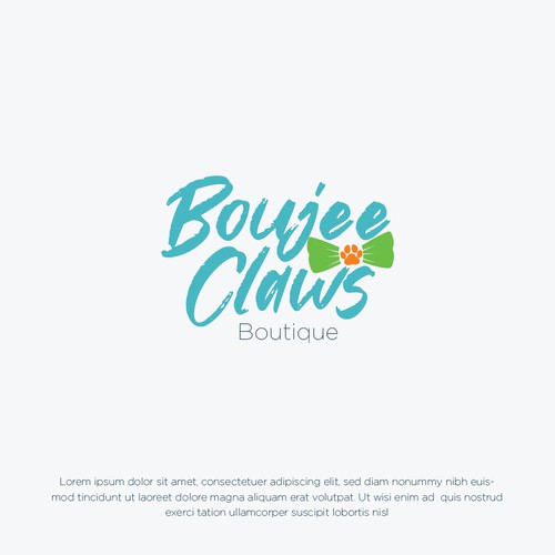 Logo design for Pet Boutique. 