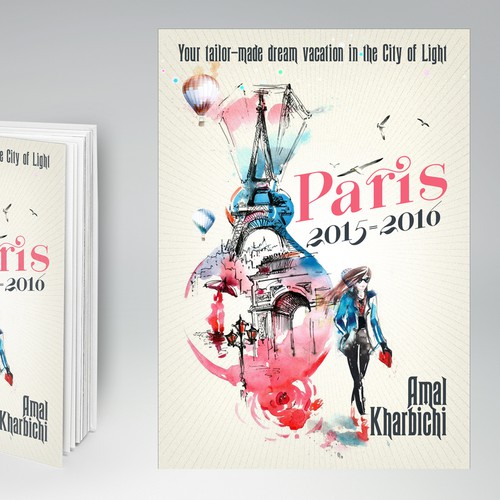 Design the cover of the next best-seller about Paris (France)