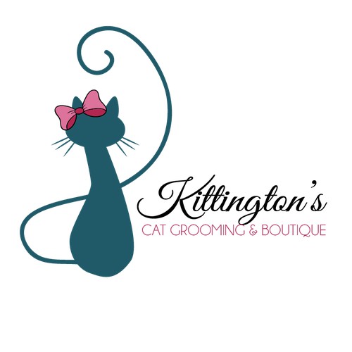 Logo fot cat grooming place