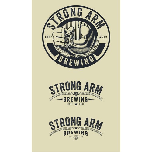 Strong Arm Brewing Needs a New Awesome Logo