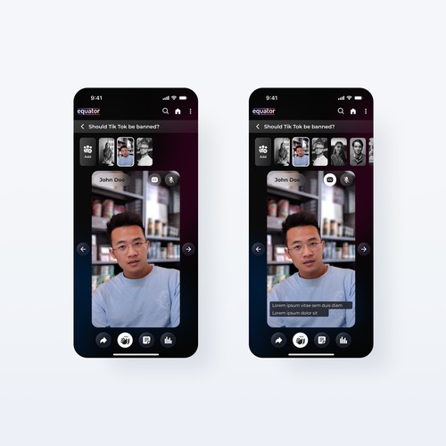 Equator app discussion page