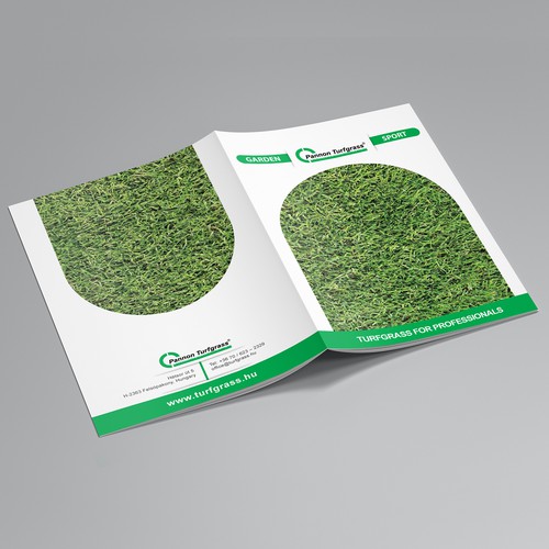 booklet green natural turfgrass