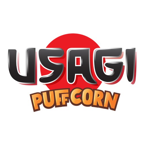Usagi Puffcorn Logo Redesign