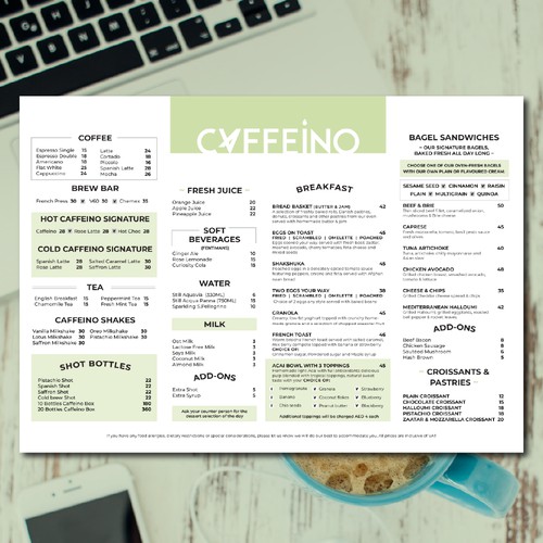 Menu Design