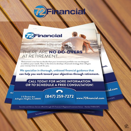 72 Financial Print Ad Design