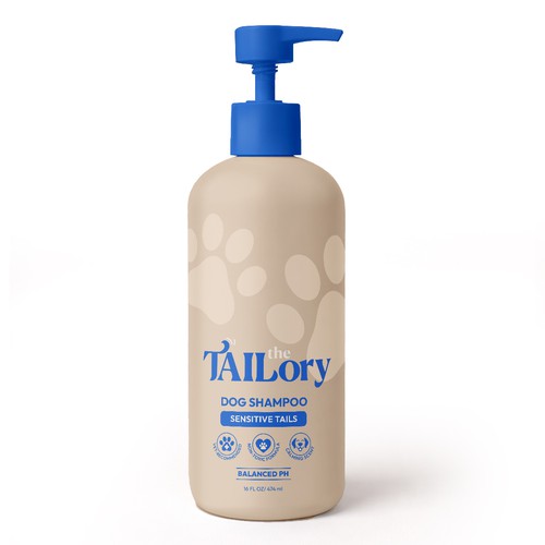 Dog Shampoo Bottle Design