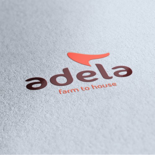 Design a delicious, happy and energizing logo for a food delivery service, Adela Foods