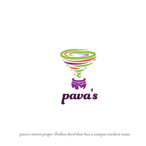 Logo concept for a fusion restaurant 