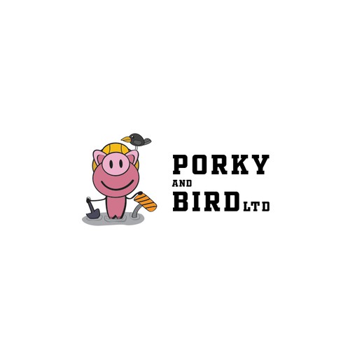 Character Design For Porky and Bird