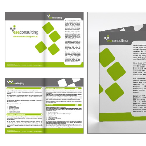 ESE Consulting needs a new brochure design