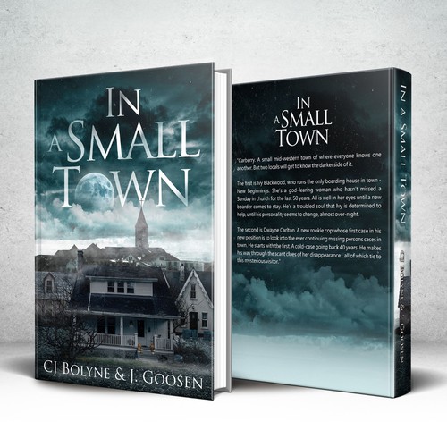 (Book Cover) in a smal town 