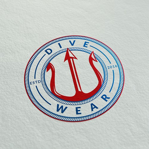 Logo for Scuba Diving apparel company