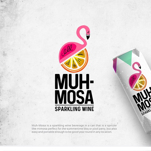 Logo & social media pack for MUH-MOSA Sparkling Wine