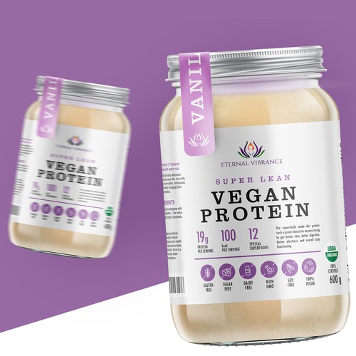 Label Vegan Protein