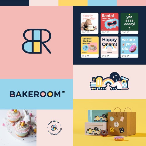 Bakeroom Brand Identity Design
