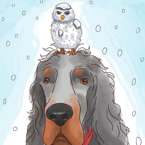 dog and owl