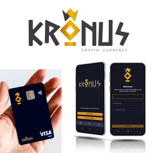 LOGO FOR KRONUS CRYPTOCURRENCY