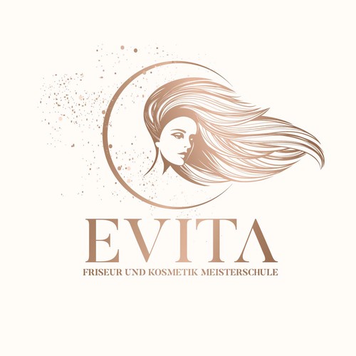 Cosmetics & Beauty illustrative logo concept