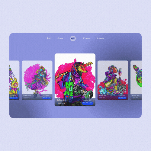 Metaphorical NFT illustrations