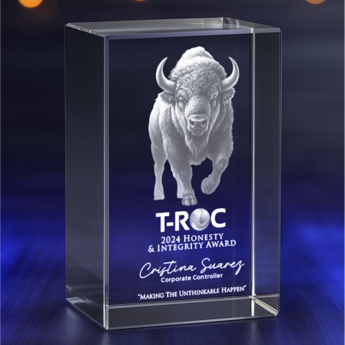 Crystal Award Design – T-ROC 2024