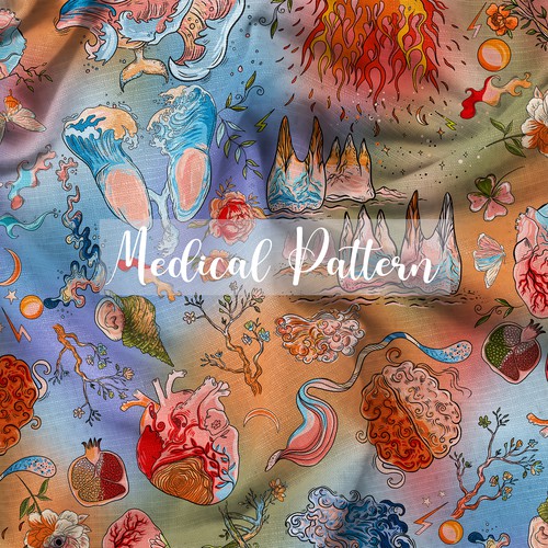 Textile Design for Medical Brand