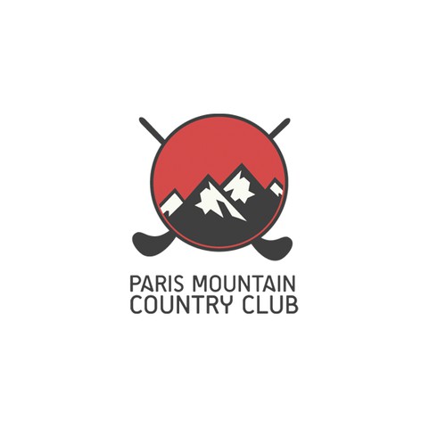 Refine an 80-yr old logo for Paris Mountain Country Club