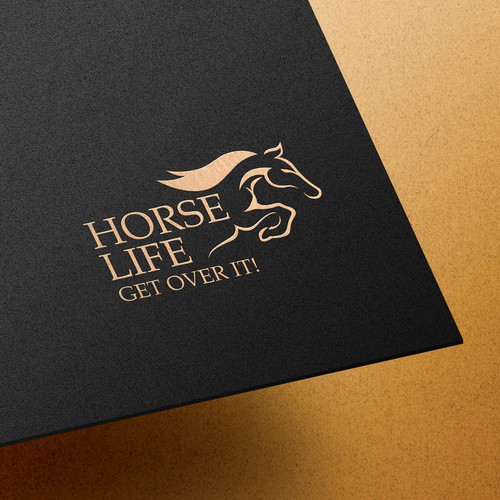 logo concept horse life