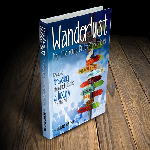 Wanderlust Book Cover (Winning Design)