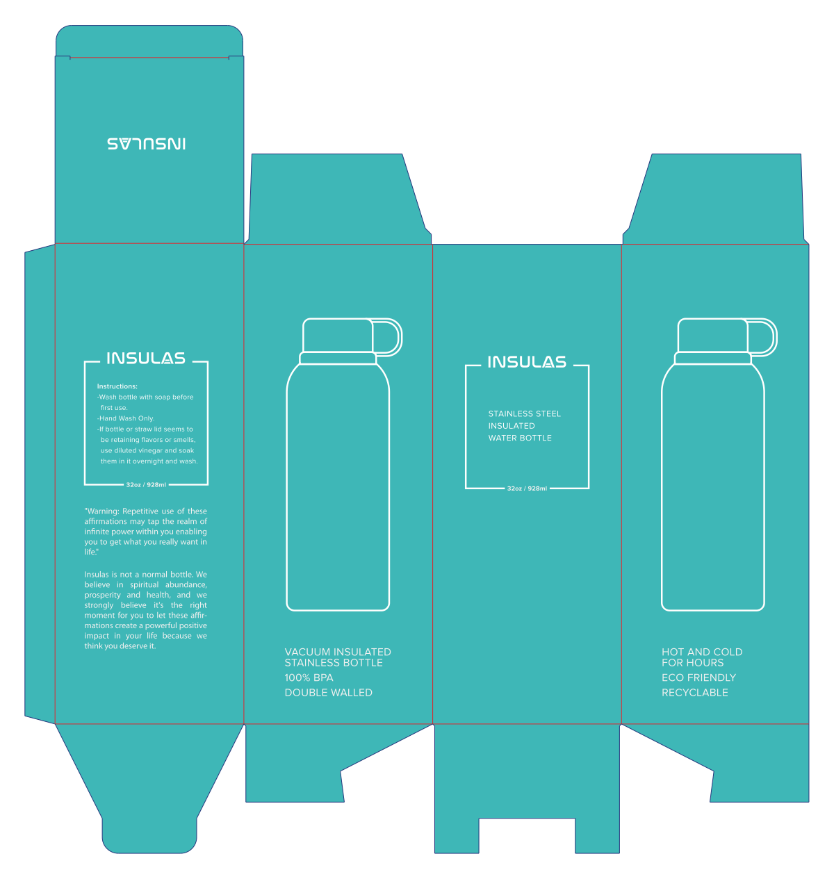 Packaging for a Vacuum Insulated Bottle