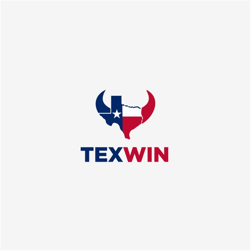 Logo Texas and Bull abstract