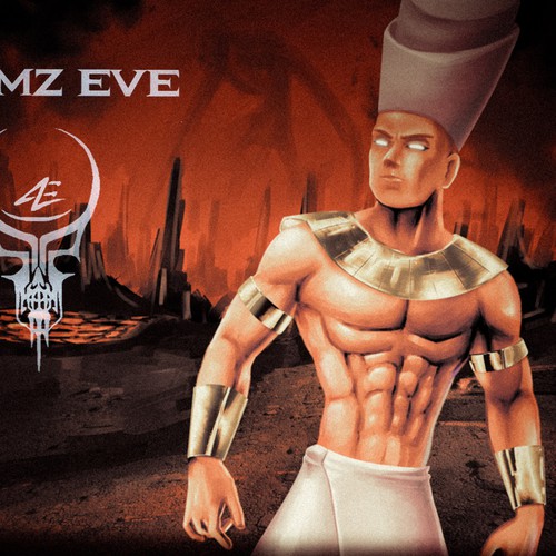 Website/social media art work for heavy metal band Atumz Eve