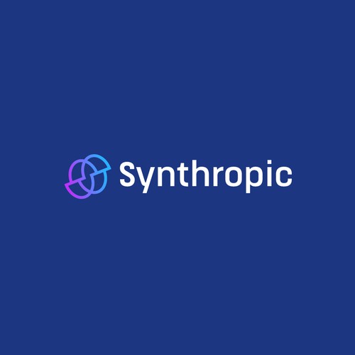 Synthropic logo design