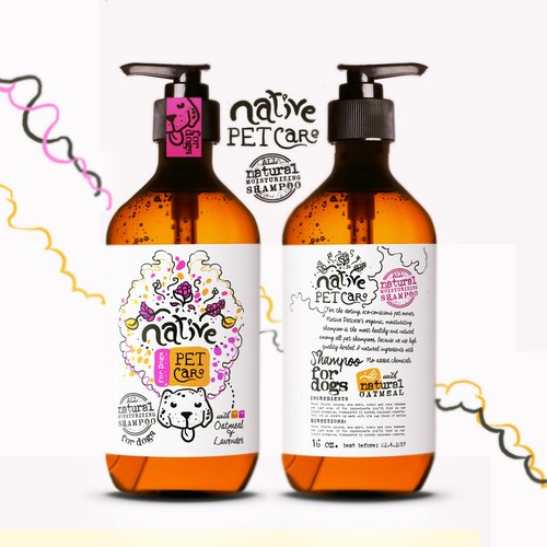 Native Petcare, natural dog shampoo