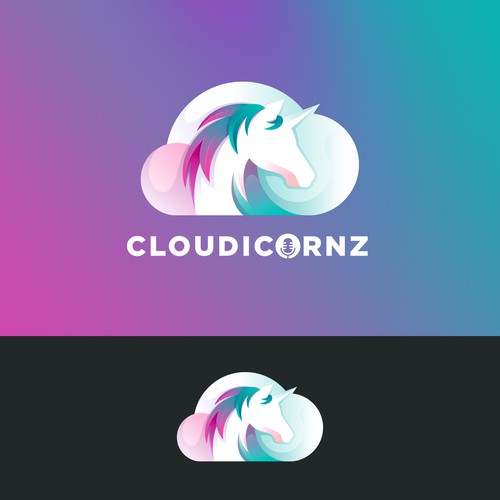 Unicorn Cloudy Logo