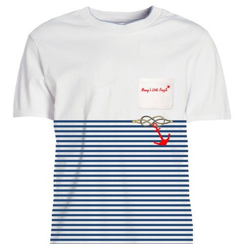 Preppy nautical kids T-shirt