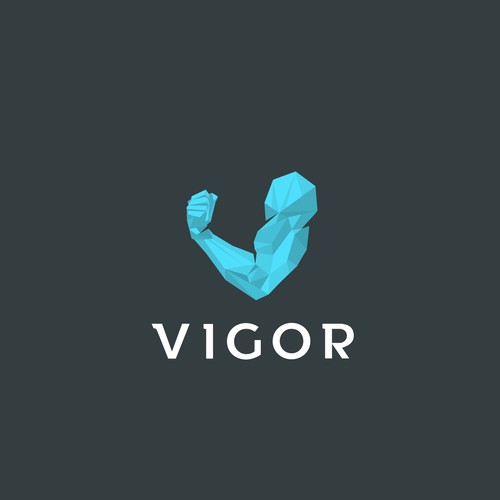 Logo concept for "Vigor"