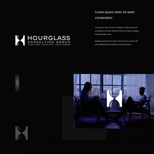 Hourglass Logo Concept