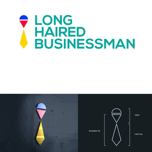 Long Haired Businessman