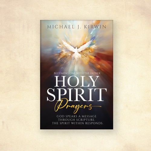 Holy Spirit Prayers Book Cover Concept