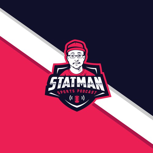 Simple Wallpaper concept for Statman Podcast