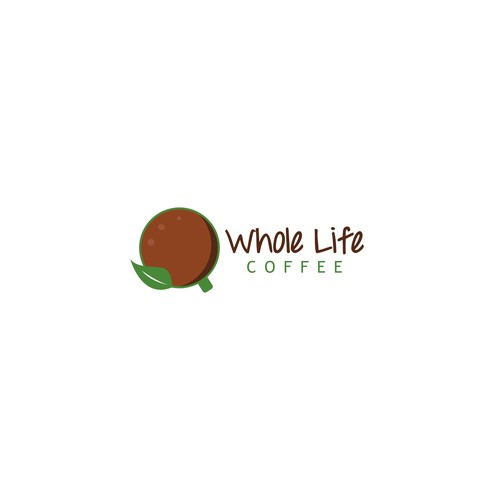 Whole Life Coffee Logo Designs