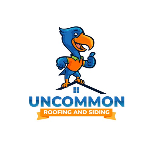 Super Awesome Bird Mascot