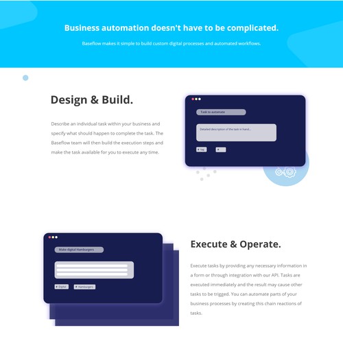 Startup Website Design